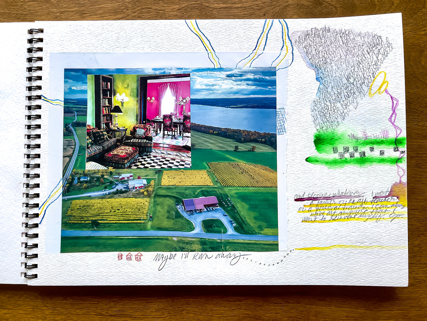 Sketchbook containing 8 Original Works plus Cover Art