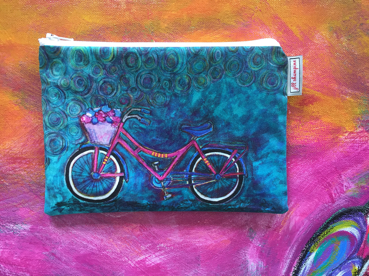 Pink Bike Bag