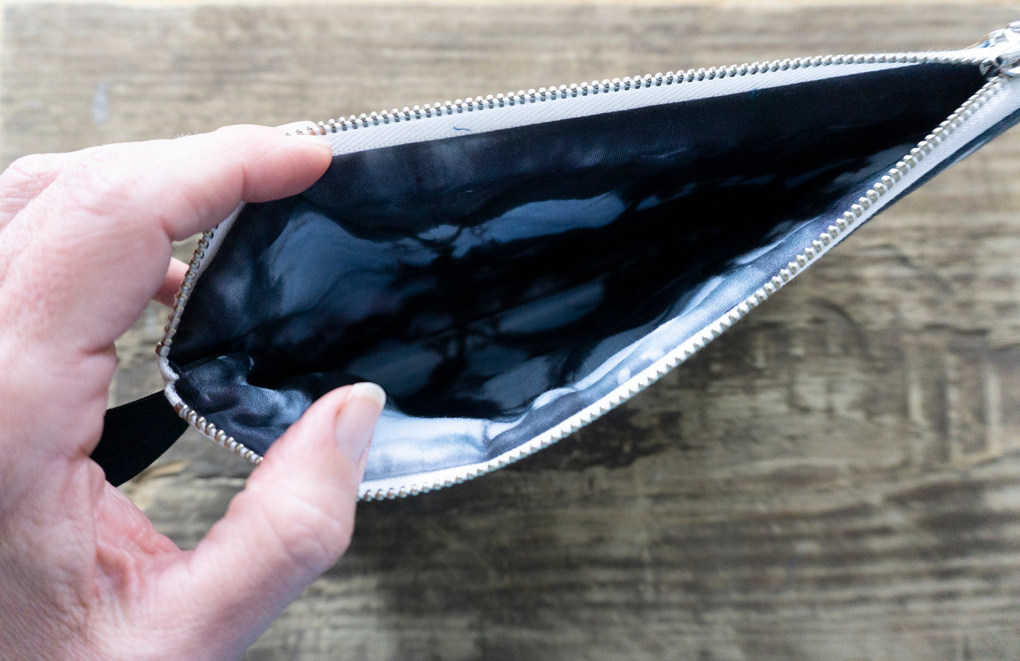 Hand Dyed Wristlet #3