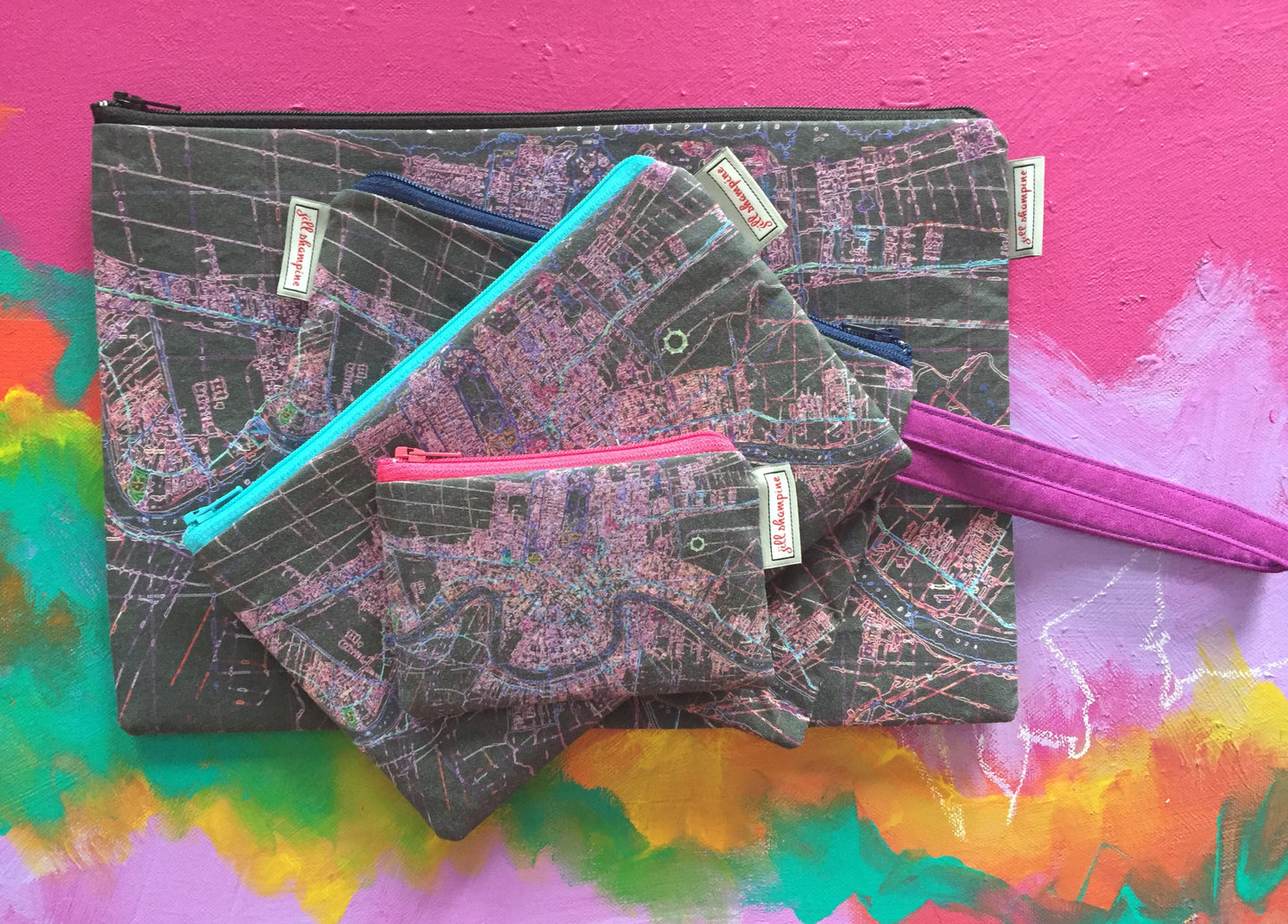 NOLA Map Bag in Bright