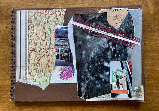 Sketchbook containing 8 Original Works plus Cover Art