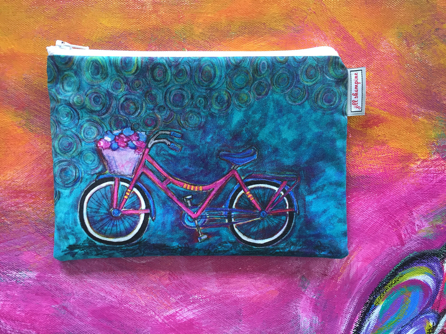 Pink Bike Bag