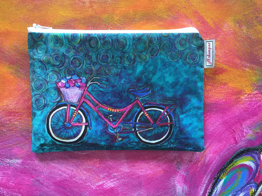 Pink Bike Bag